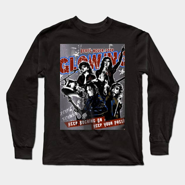 GLOWING Long Sleeve T-Shirt by GALORIYA